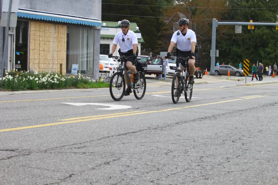 Cops on Bikes